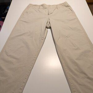 A New Day Women’s Pants 8 Khaki Straight Leg Stretch Casual Work Chino